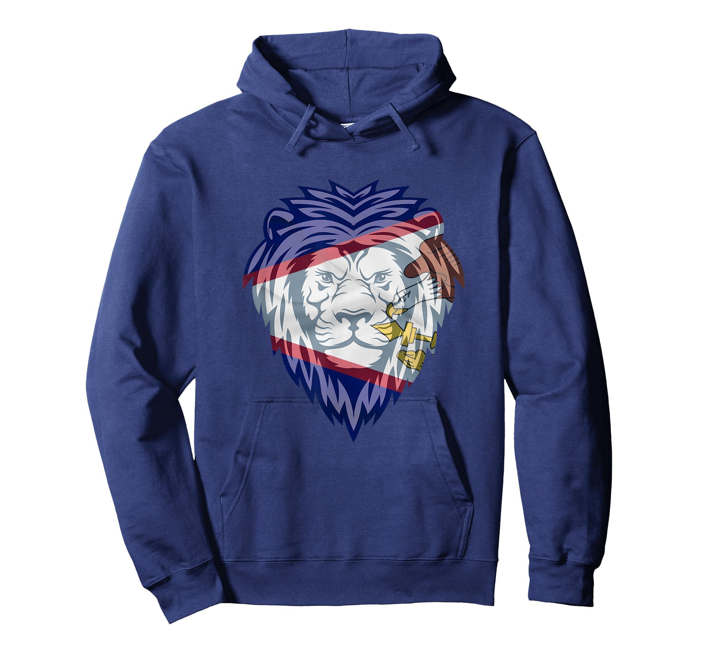 American Samoa Flag Colors Samoan Pride Leone Lions T-Shirt