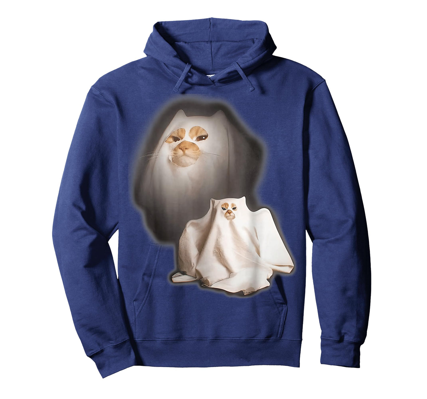 Ghost Cat Meme Halloween T-Shirt