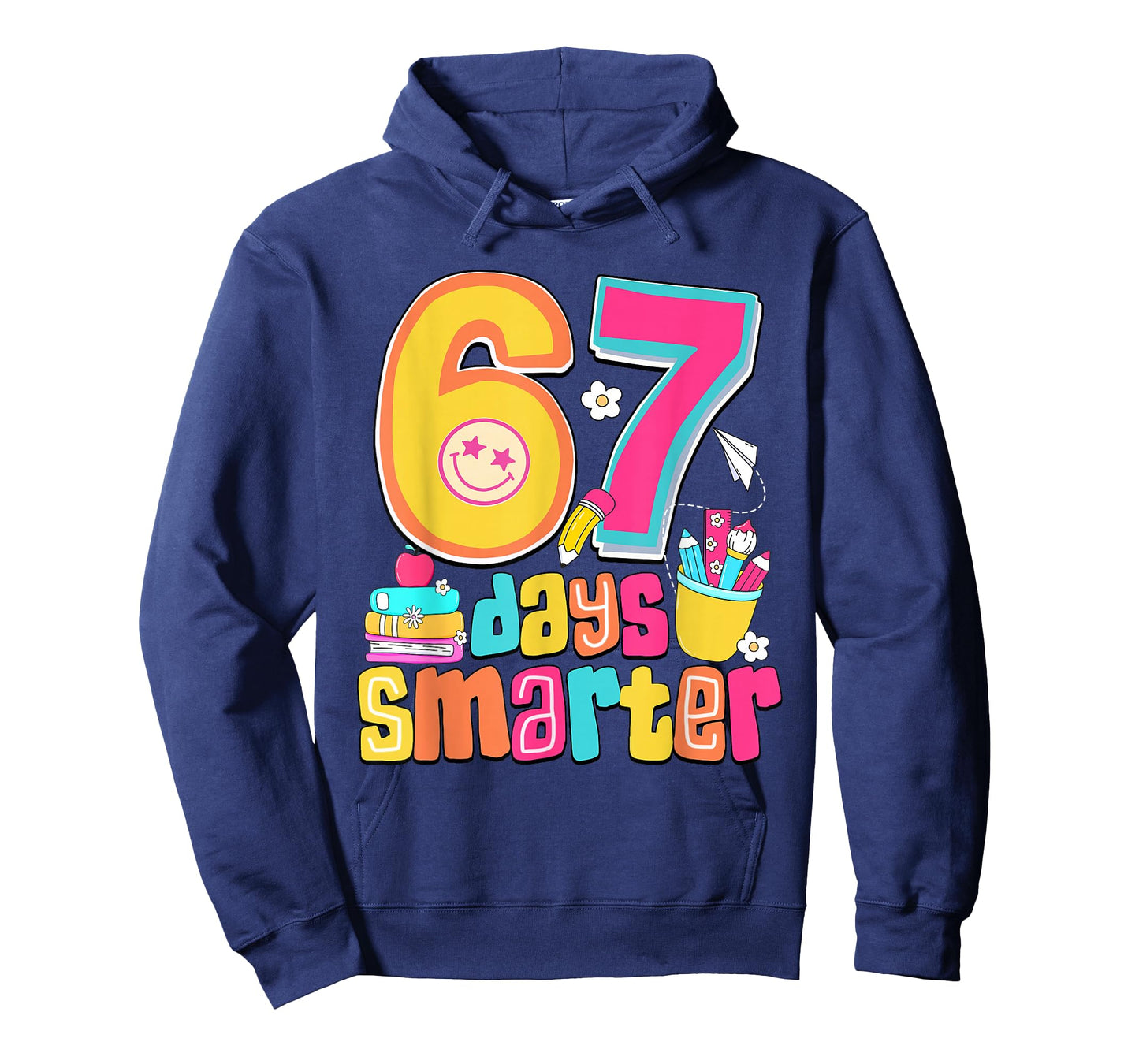 67th Day of School Shirt 67 Days Smarter Teacher Boys Girls T-Shirt