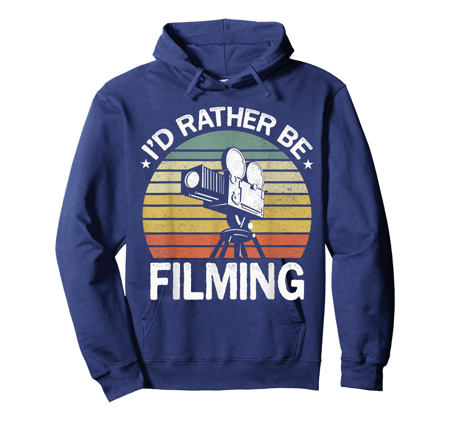 Funny Filmmaker Joke Shirt I'd Rather Be Filming T-Shirt