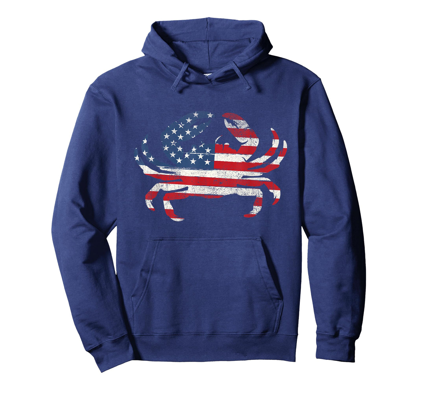 USA American Flag Crab - 4th of July Crabber Animal Lover T-Shirt