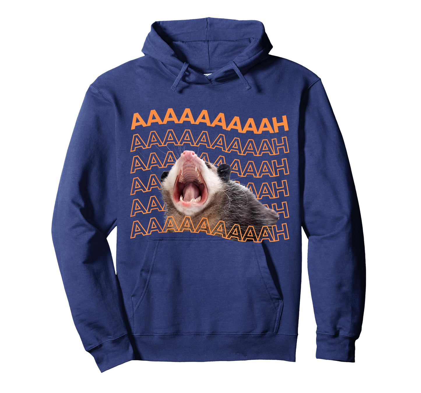 Opossum Screaming Funny Possum Trash Cat Meme Men Women Gift T-Shirt