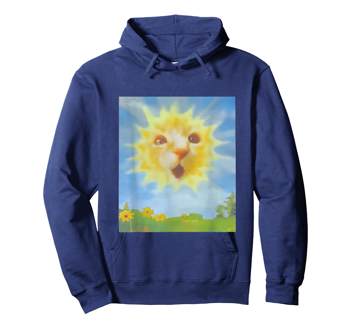 Cat as a Sunshine Sunrise Cat Face Morning Vibes T-Shirt