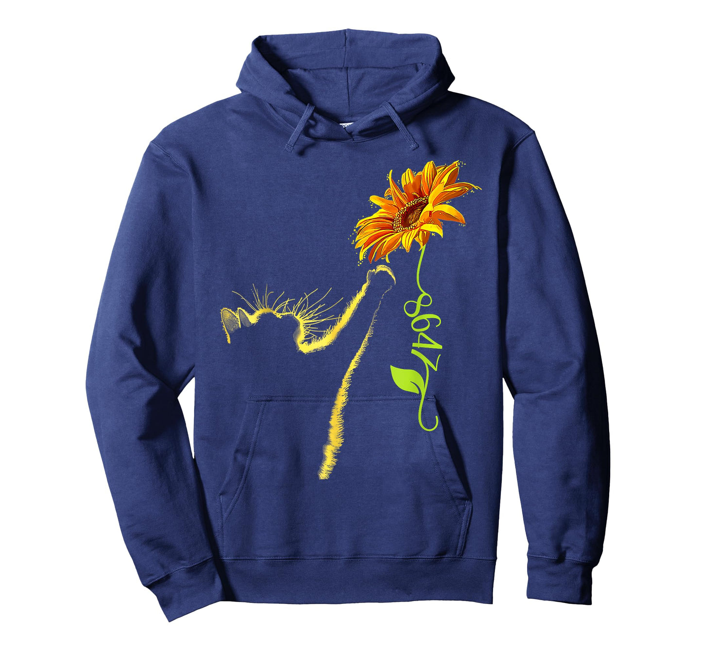 8647 Subtle Anti Trump 86 47 Sunflower Cat Lovers Feminist T-Shirt