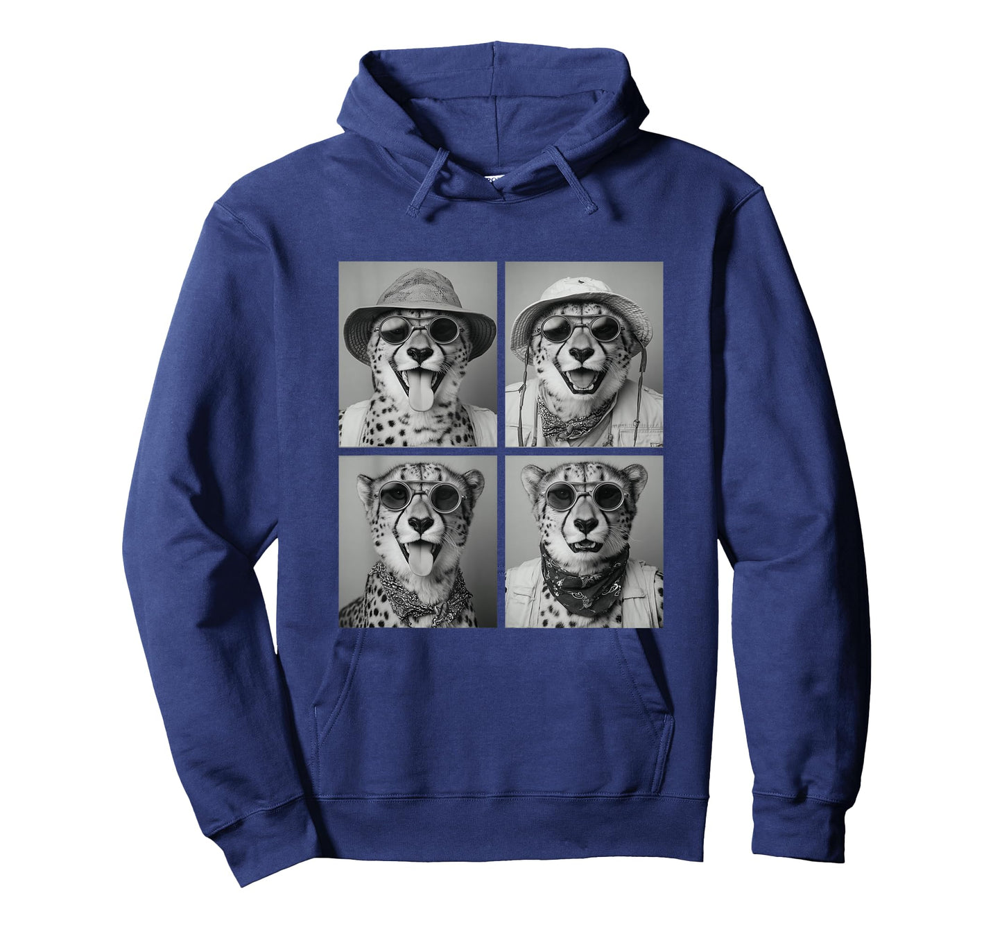 Funny Cheetahs with Sunglasses Safari Animals African Zoo T-Shirt
