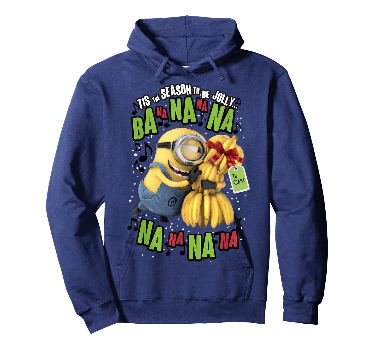 Despicable Me Minion Banana Present Christmas Short Sleeve T-Shirt