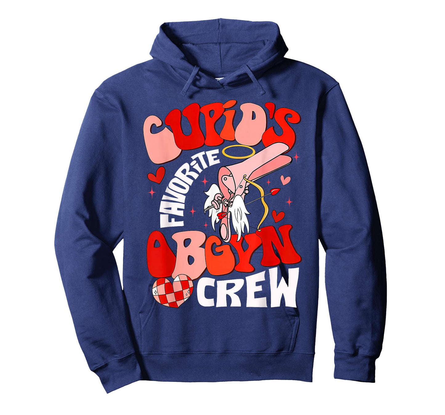 Cupid's Favorite OBGYN Crew Valentine's Day Labor Delivery T-Shirt