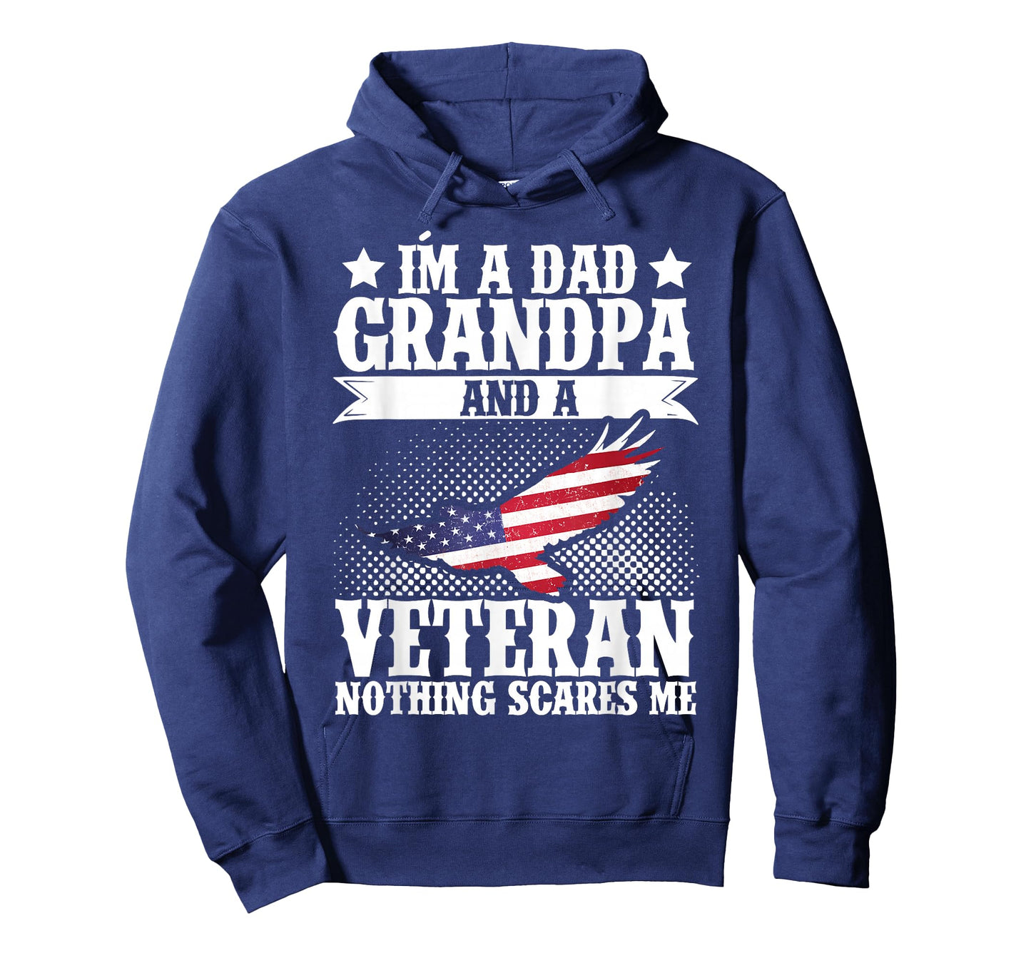 I'm A Dad Grandpa and A Veteran US Flag Veterans Day T-Shirt