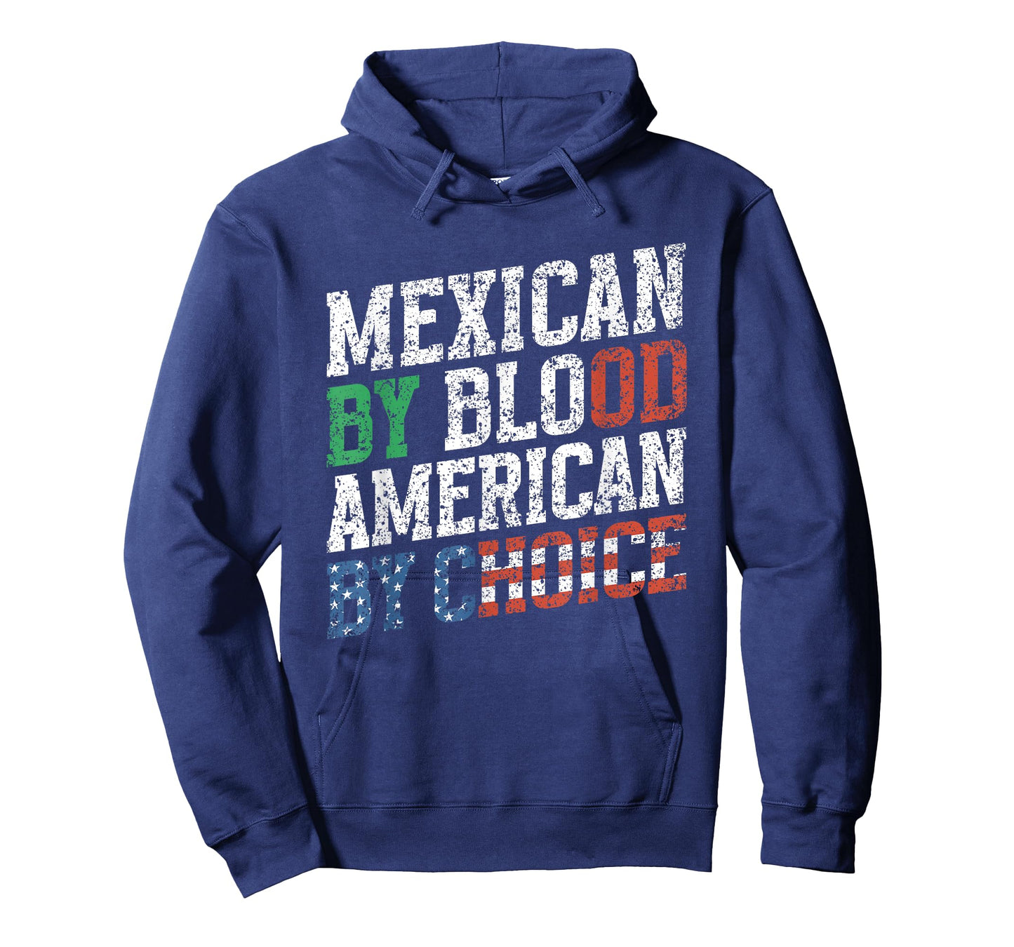 Mexican By Blood American By Choice Us Usa Mexican American T-Shirt