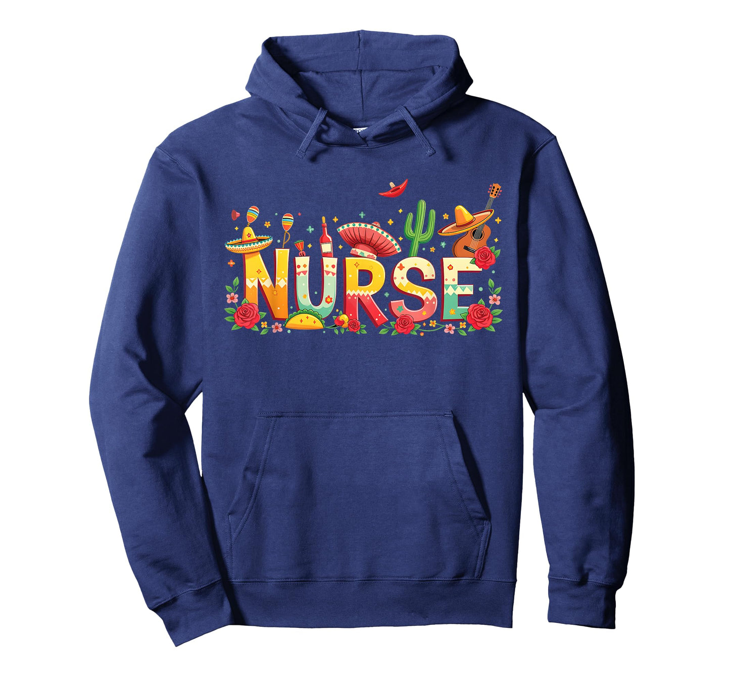 Cinco De Mayo Fiesta Mexican Party Nurse Women Scrub Top T-Shirt