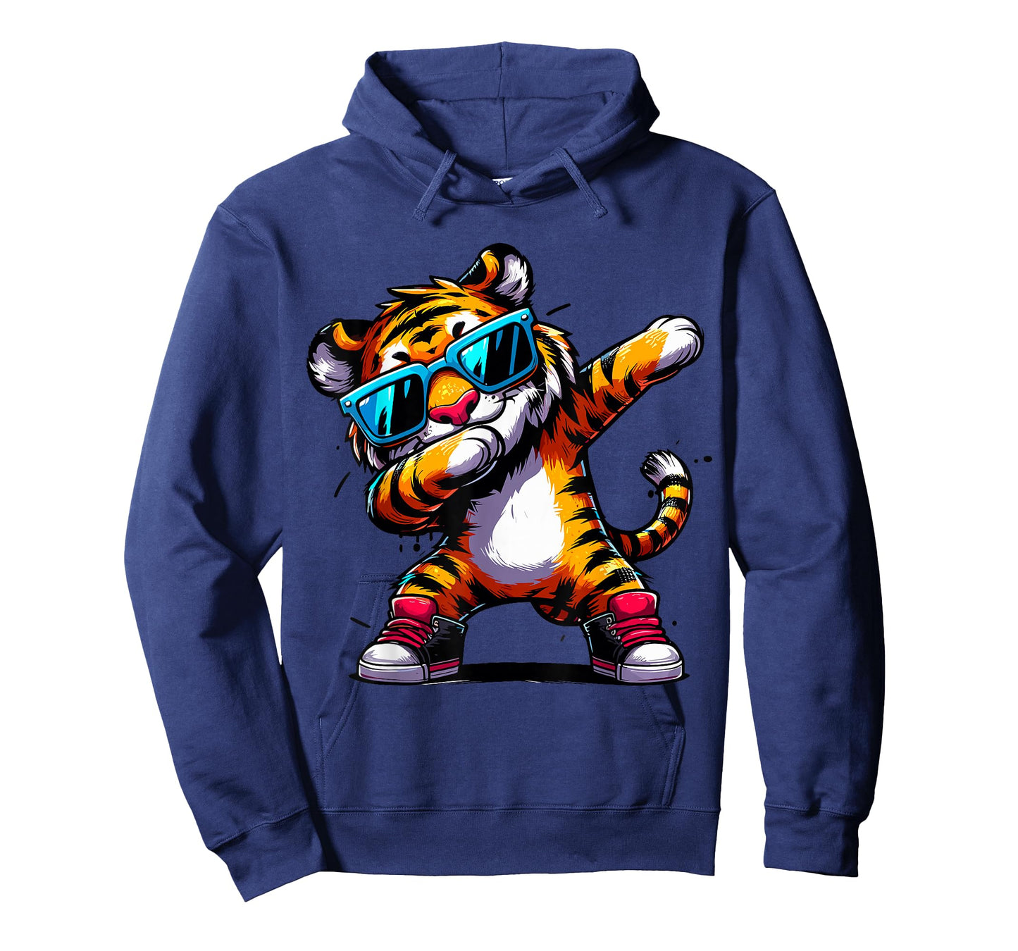 Dabbing Tiger Sunglasses Tiger Animal T-Shirt