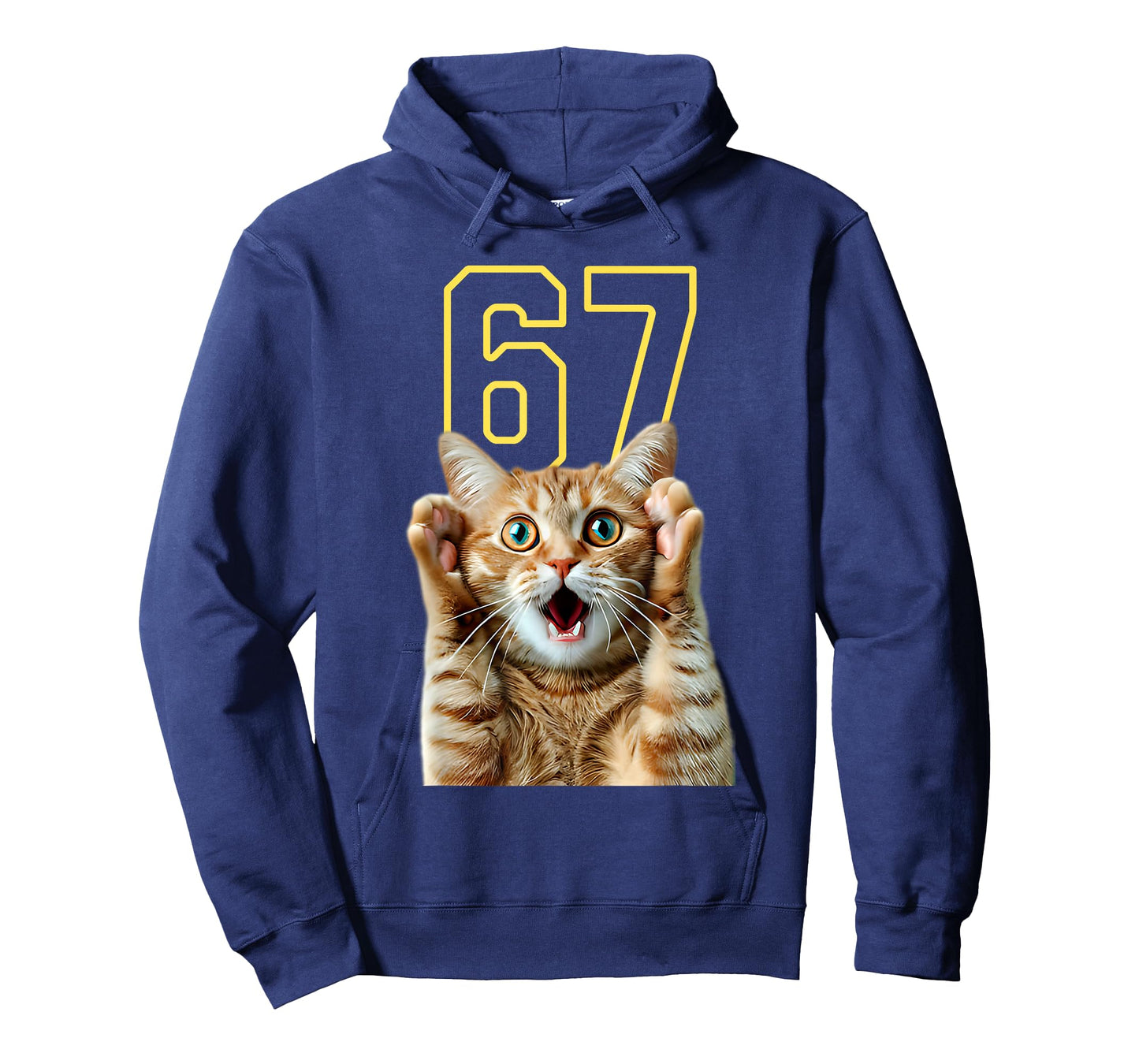67 Cat Six Seven Funny Meme 6 7 T-Shirt