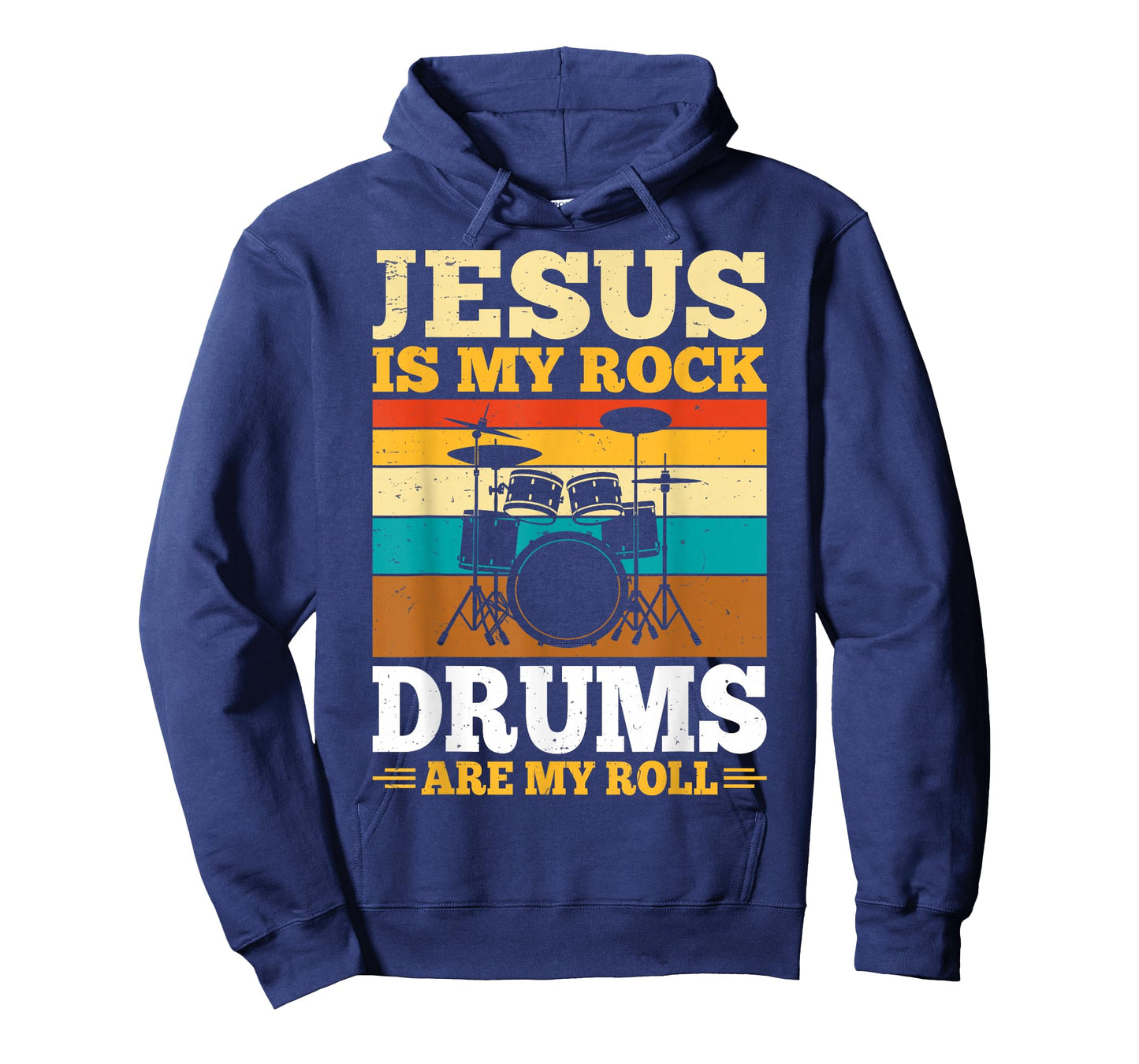 Jesus is My Rock Drums are My Roll T-Shirt