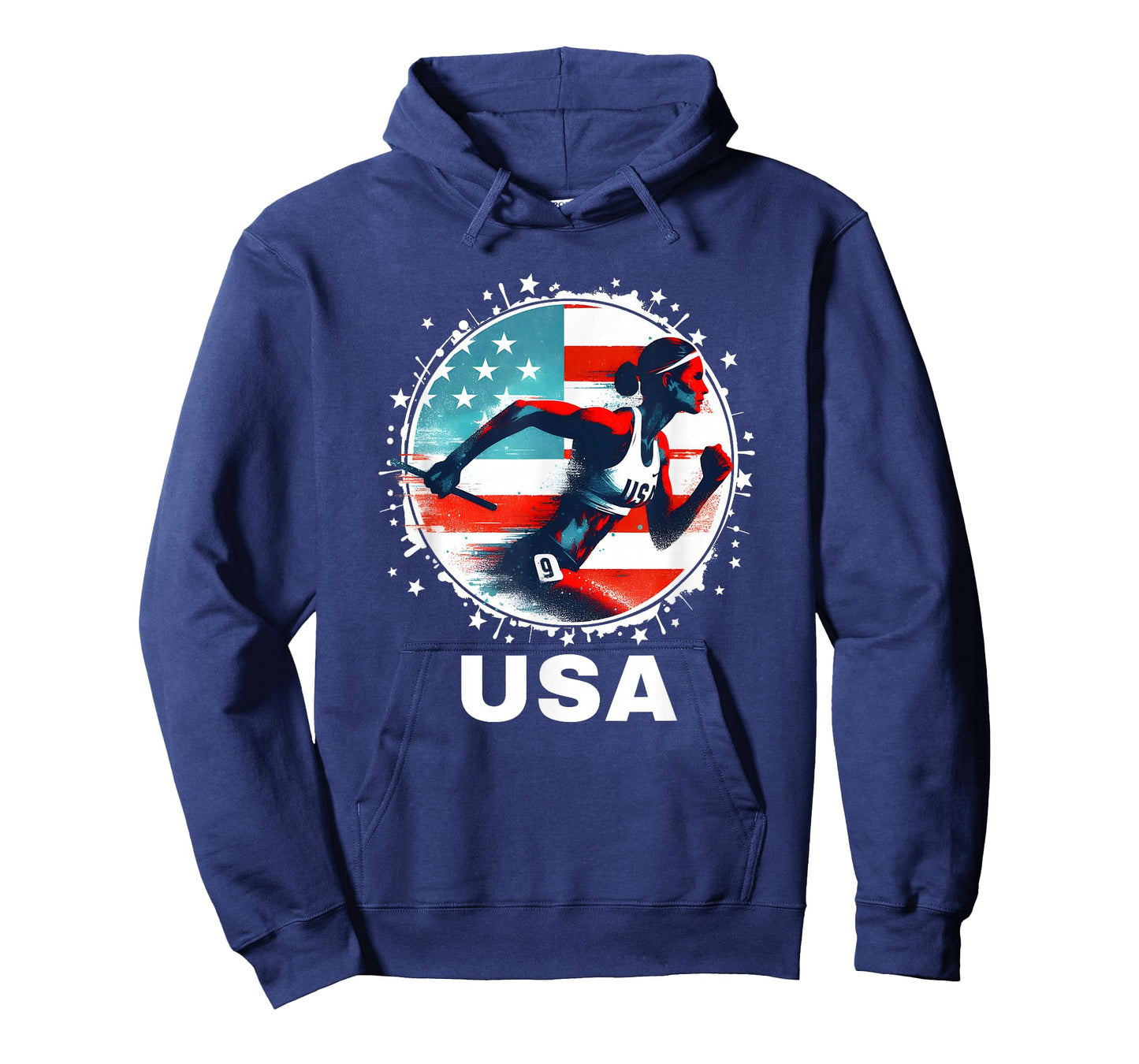 USA Team Track and Field Shirt Track and Field Women USA T-Shirt