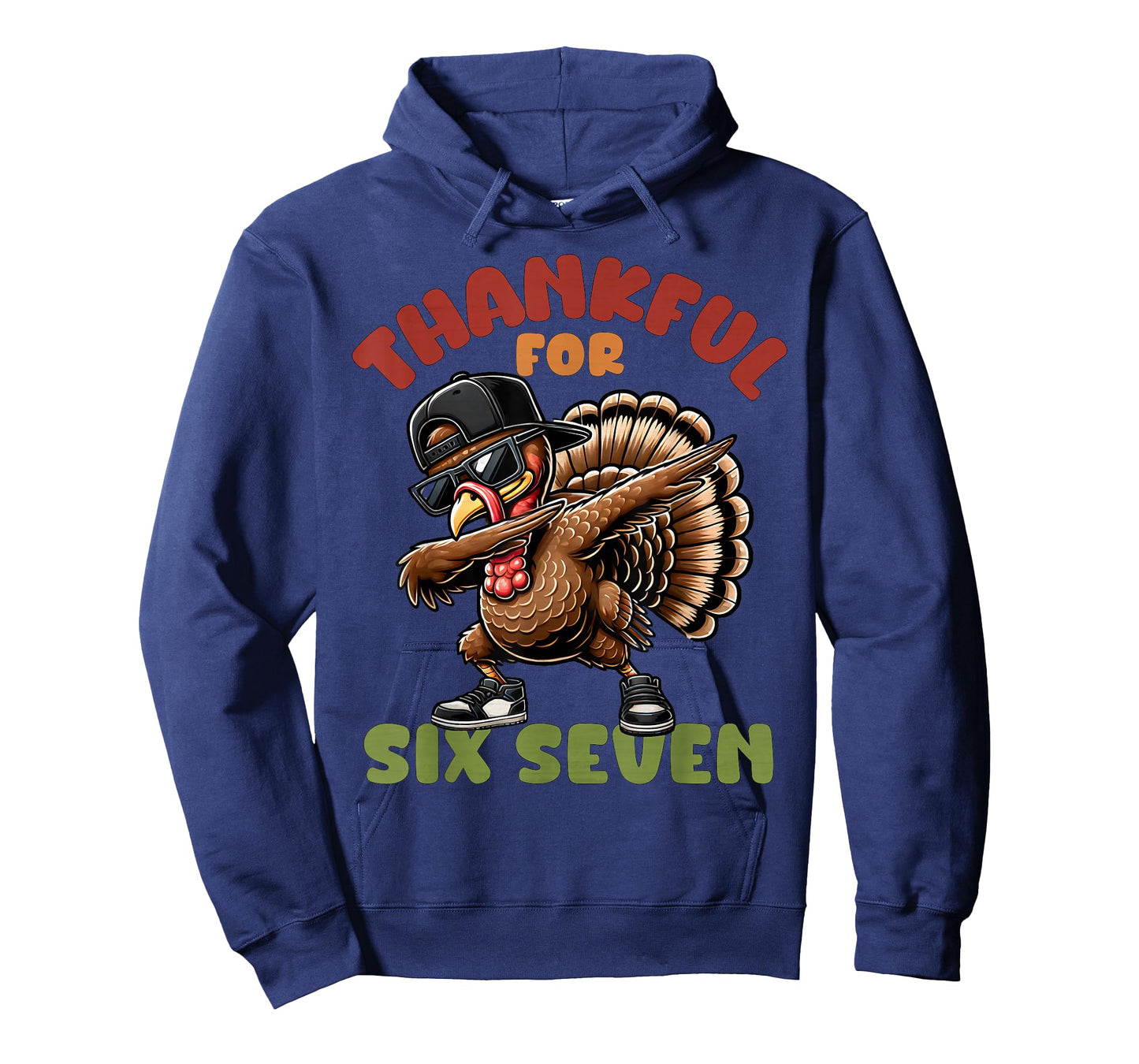 67 Thanksgiving Funny Six Seven Meme Brainrot Turkey Boys T-Shirt