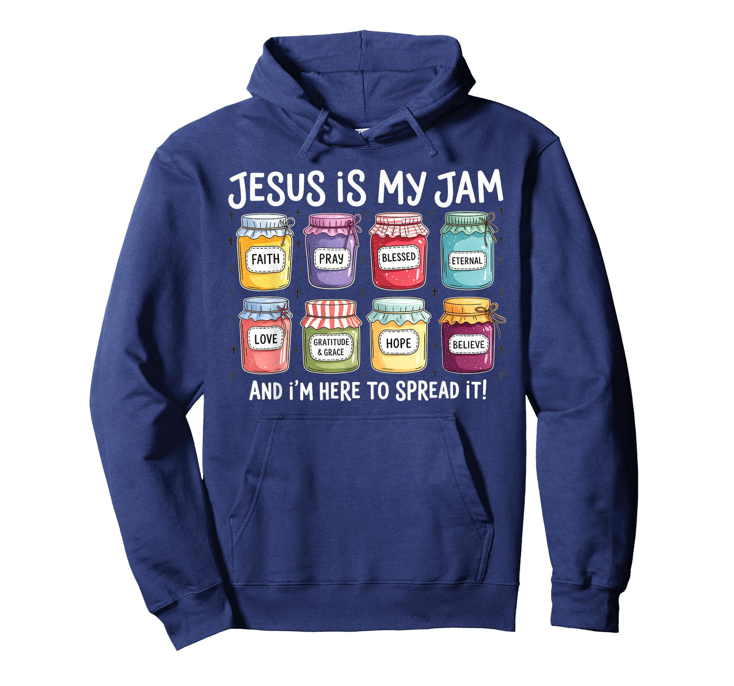 Jesus is My Jam and Im Here to Spread Christian Bible Verse T-Shirt
