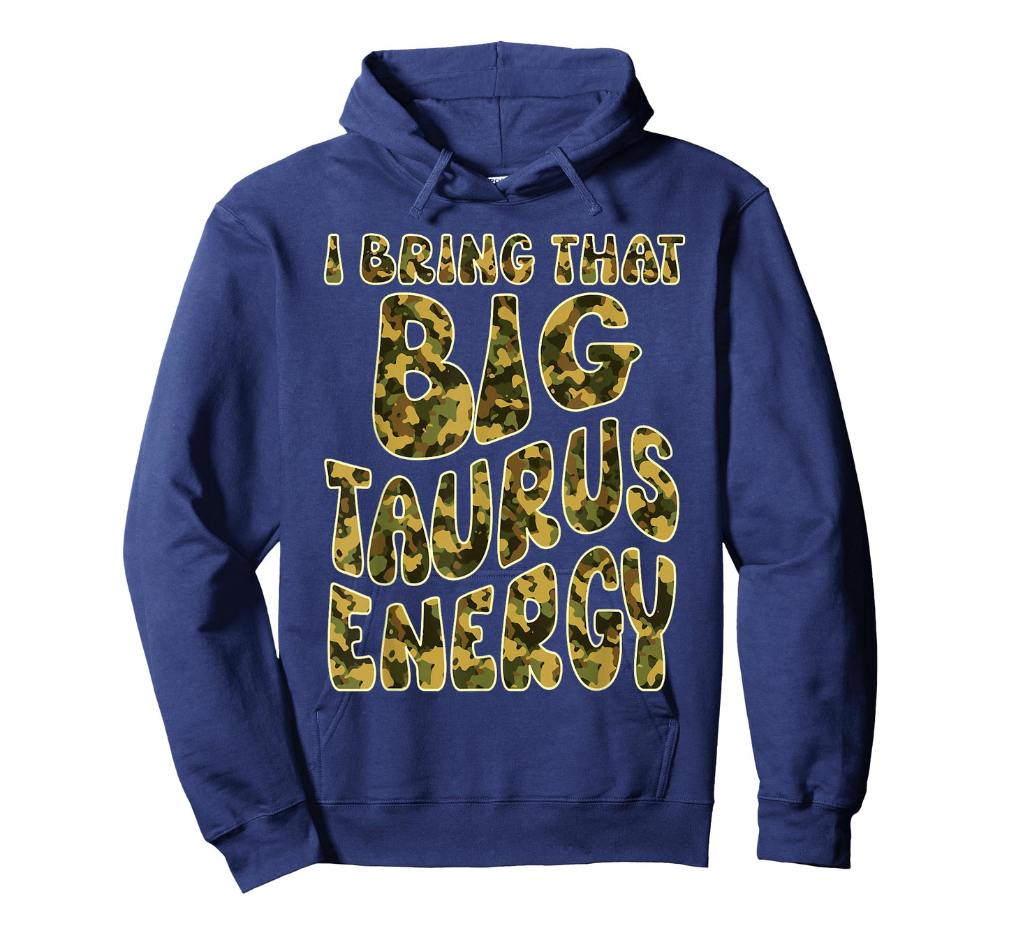 Taurus For Men Camouflage Taurus King Big Taurus Energy Camo T-Shirt