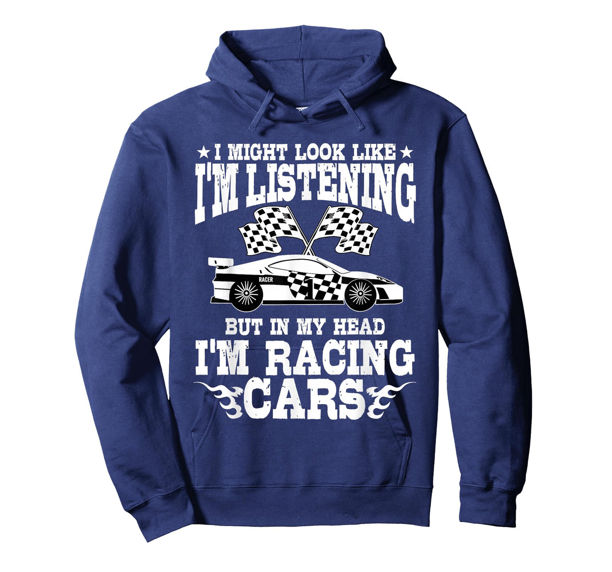 Racer Race Fast Cars Track Racetrack Racing Racers Raceday T-Shirt