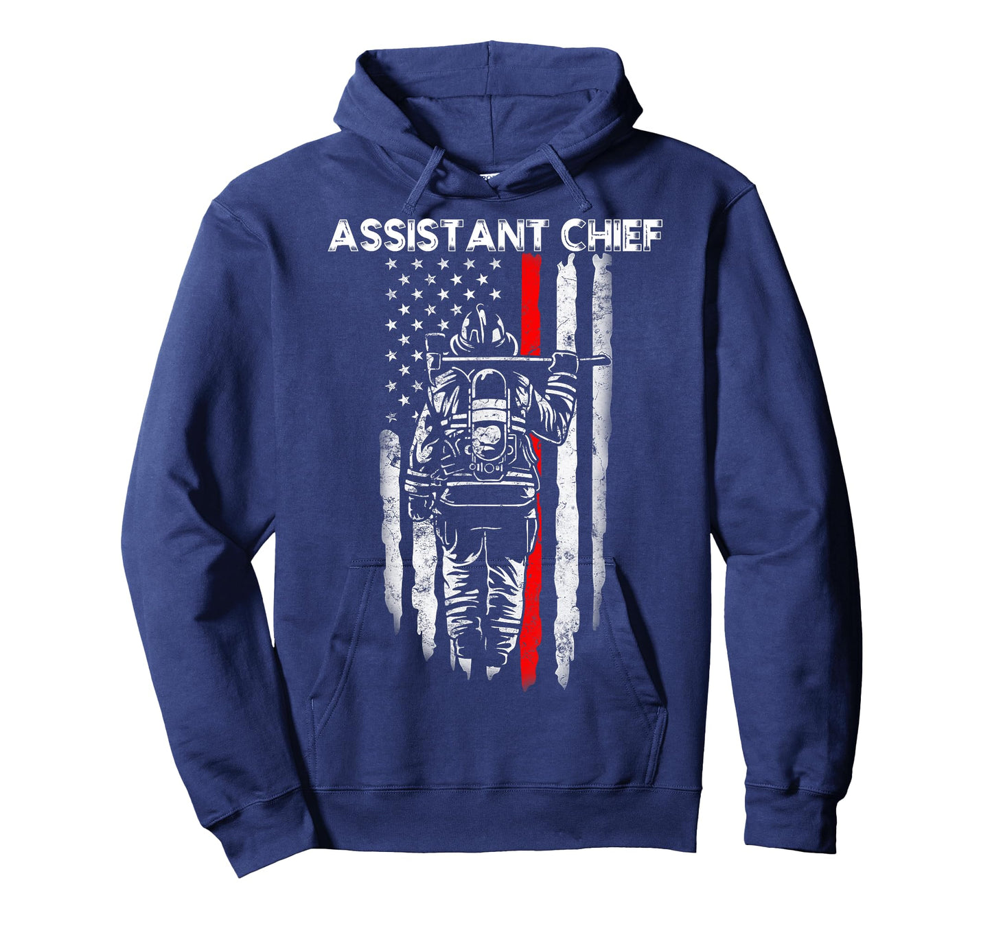 Assistant Fire Chief American flag gifts for Assistant Chief T-Shirt for Women Men