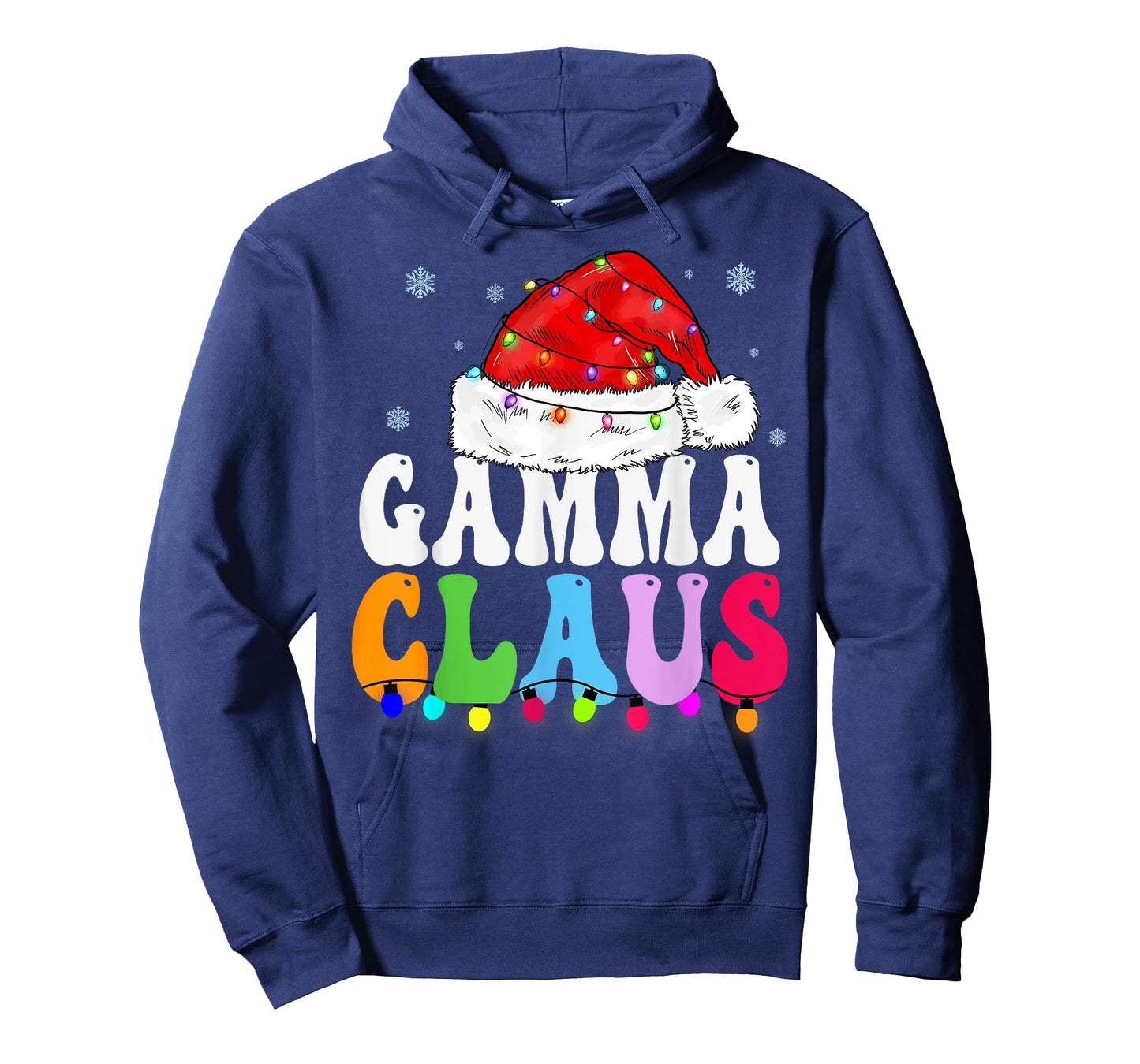 Gamma Claus Funny Xmas Family Matching Grandma Christmas T-Shirt