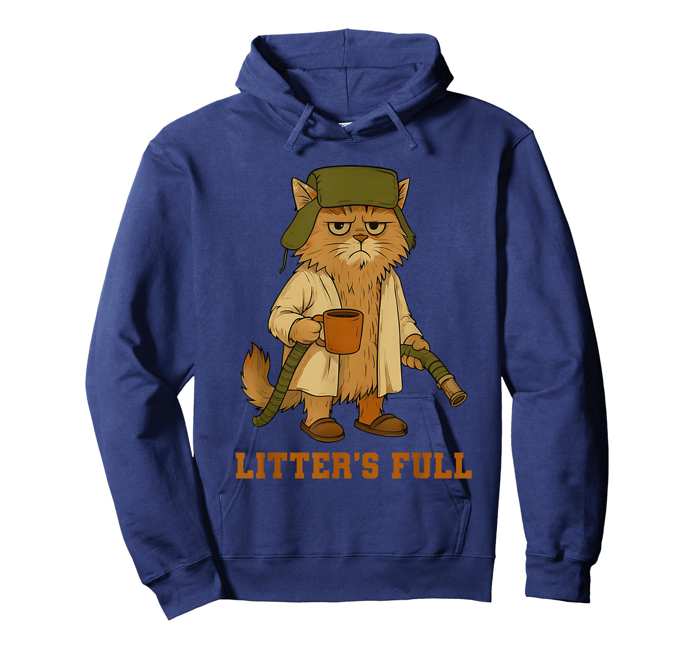 Hilarious Litter’s Full Funny Coffee Cat Lovers Christmas T-Shirt