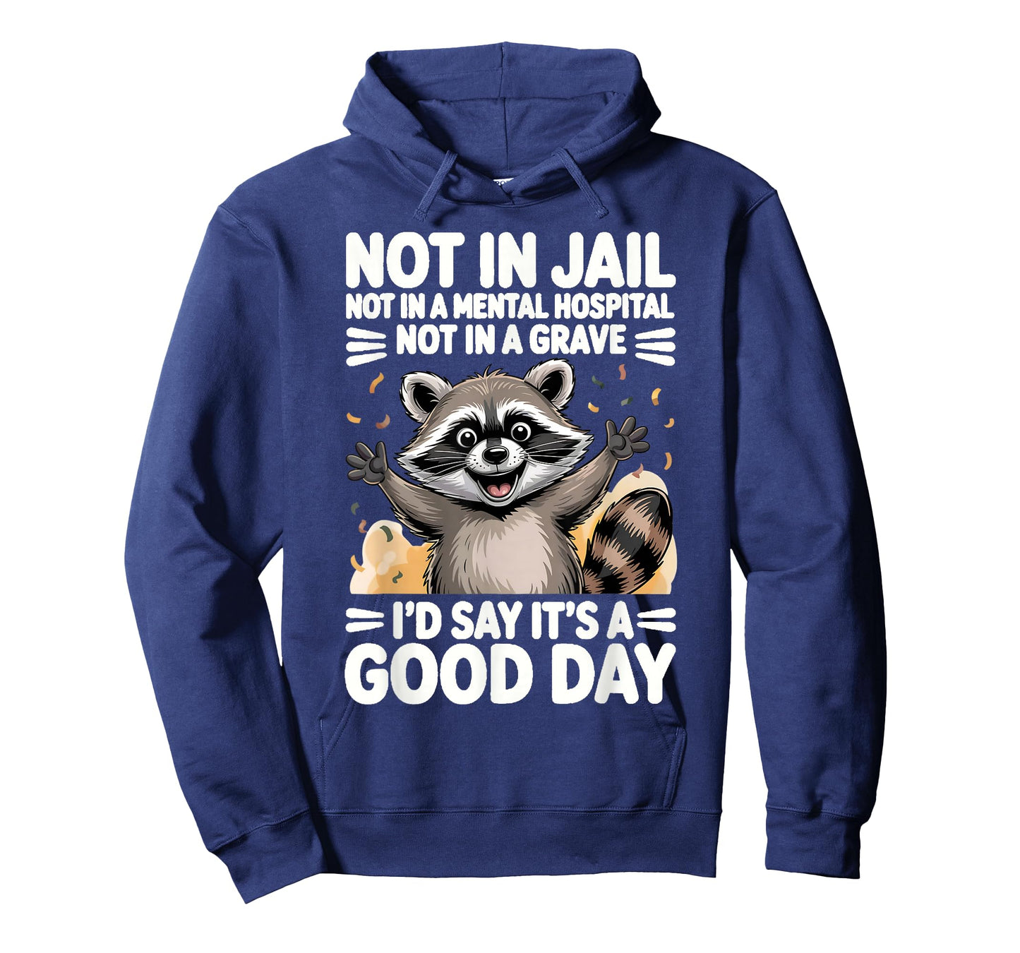 Not in Jail Not in A Mental Hospital Not in A Grave Funny T-Shirt