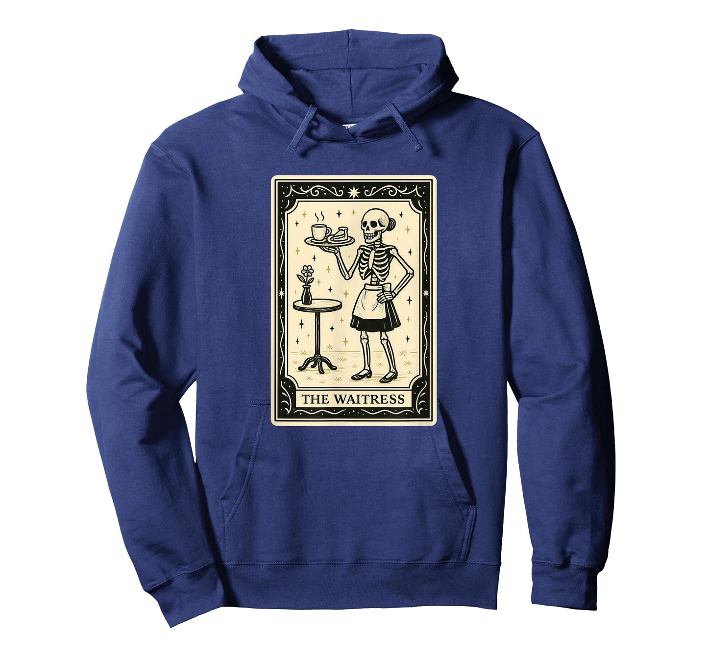 The Waitress Tarot Card - Halloween Spooky Gothic Witchy T-Shirt