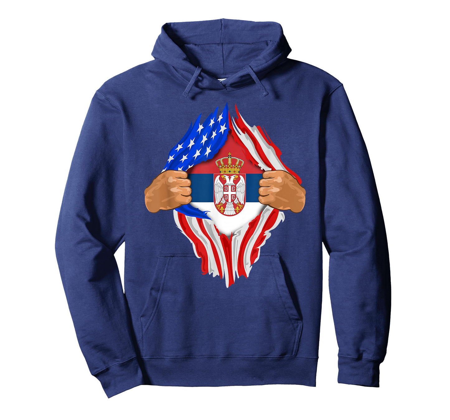 Serbian Blood Inside Me T-Shirt | Serbia Flag Gift T-Shirt