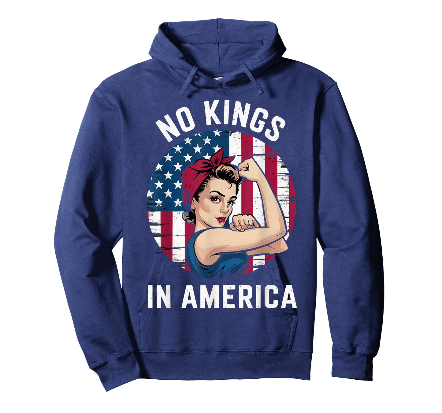No Kings Vintage America No Kings in America T-Shirt