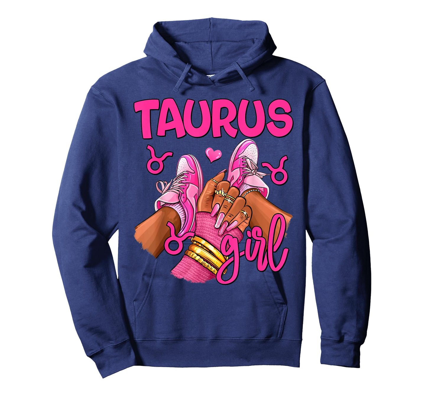 Taurus Girl Birthday Queen Women Sneakers Zodiac Sign T-Shirt