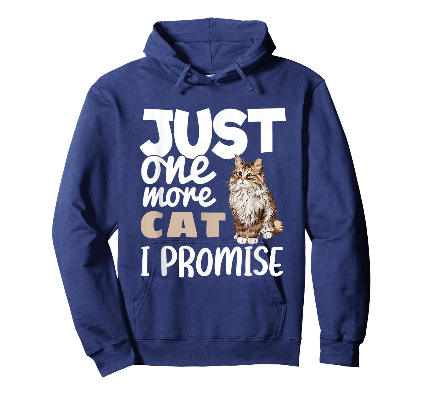 Just One More Cat I Promise Funny Siberian Cat Owner Lover T-Shirt