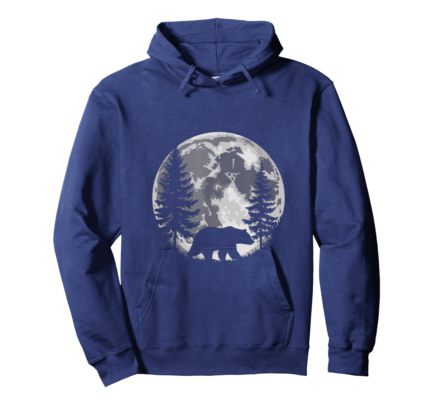 Nature Bear Moon Forest Wildlife Outdoor T-Shirt