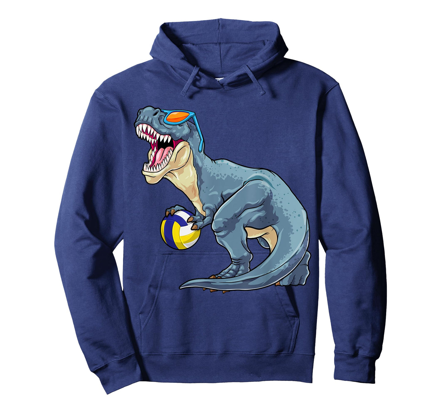Trex Dinosaur Volleyball Cute Sport Toddler Player Kids Boys T-Shirt