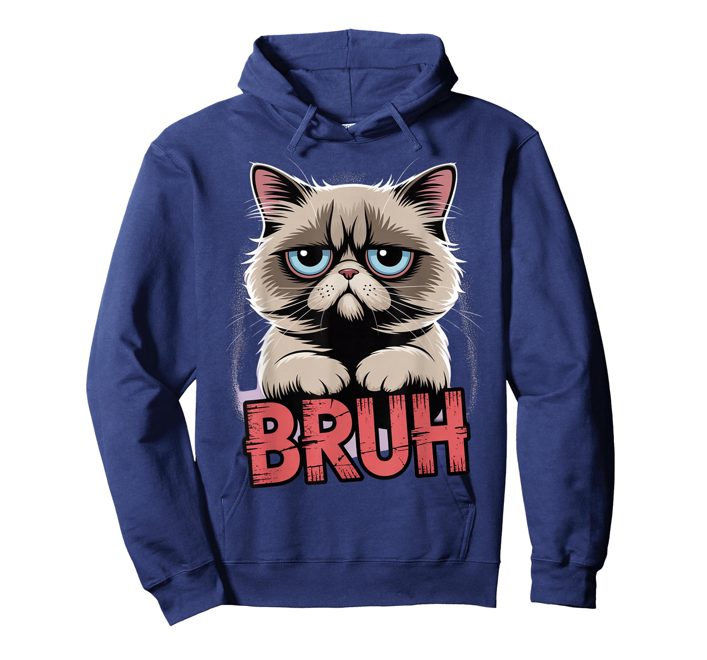 Funny Cat Bruh For Teens Boys Girls Men Women Meme Graphic T-Shirt