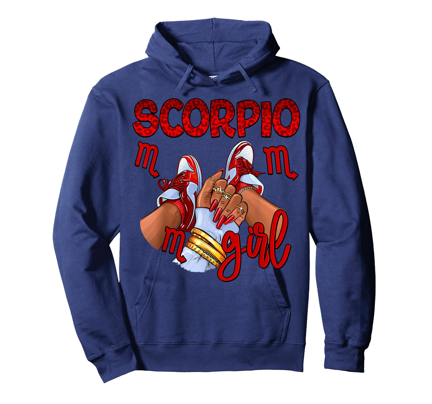 Scorpio Girl Birthday Women Sneakers Zodiac Sign Bday T-Shirt