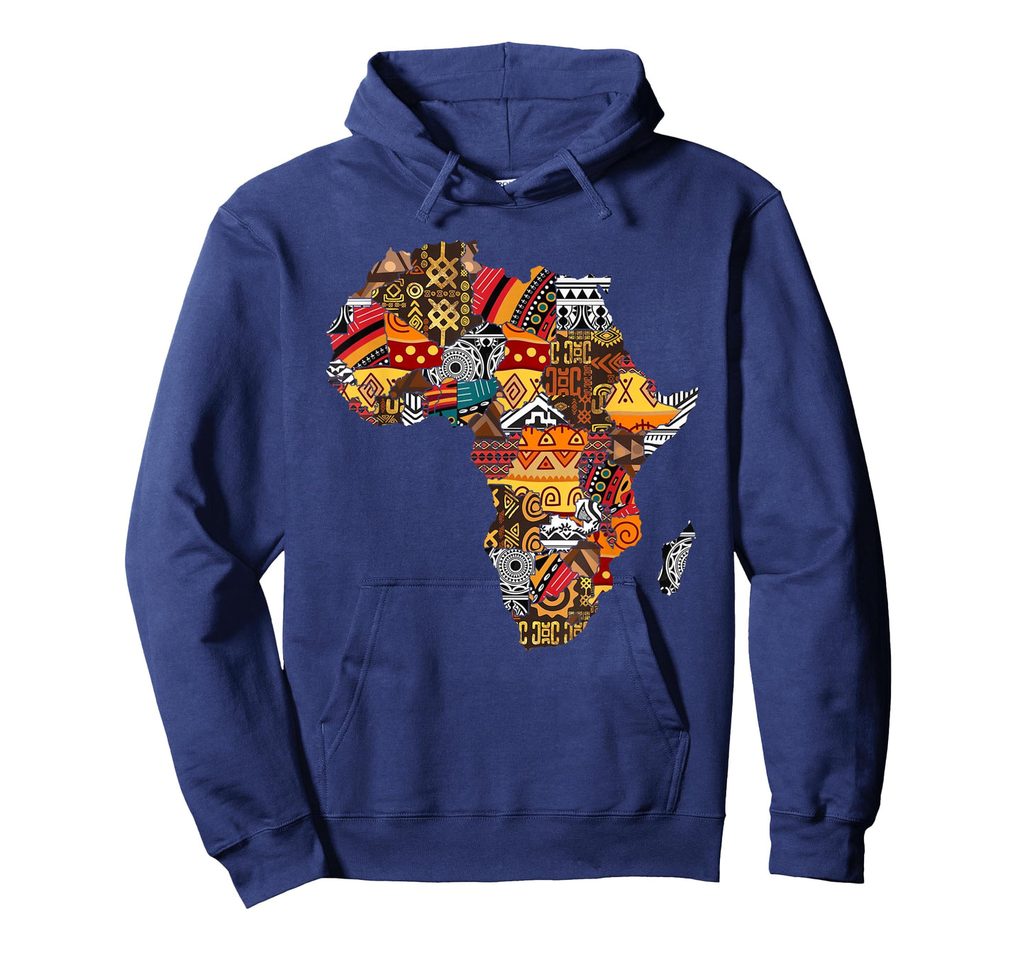 African Native Pride Funny Africa Map Heritage Pattern Gift T-Shirt Small