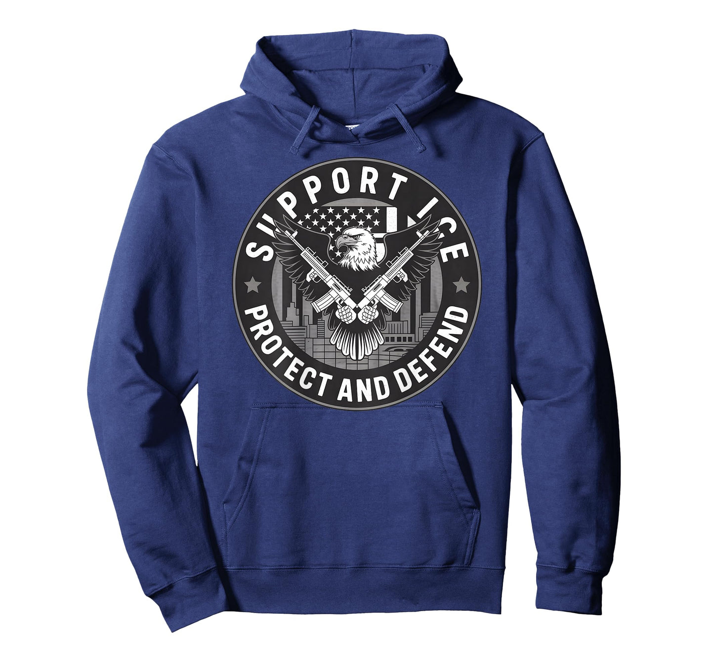 Support Our ICE Officers – Protecting America’s Borders T-Shirt