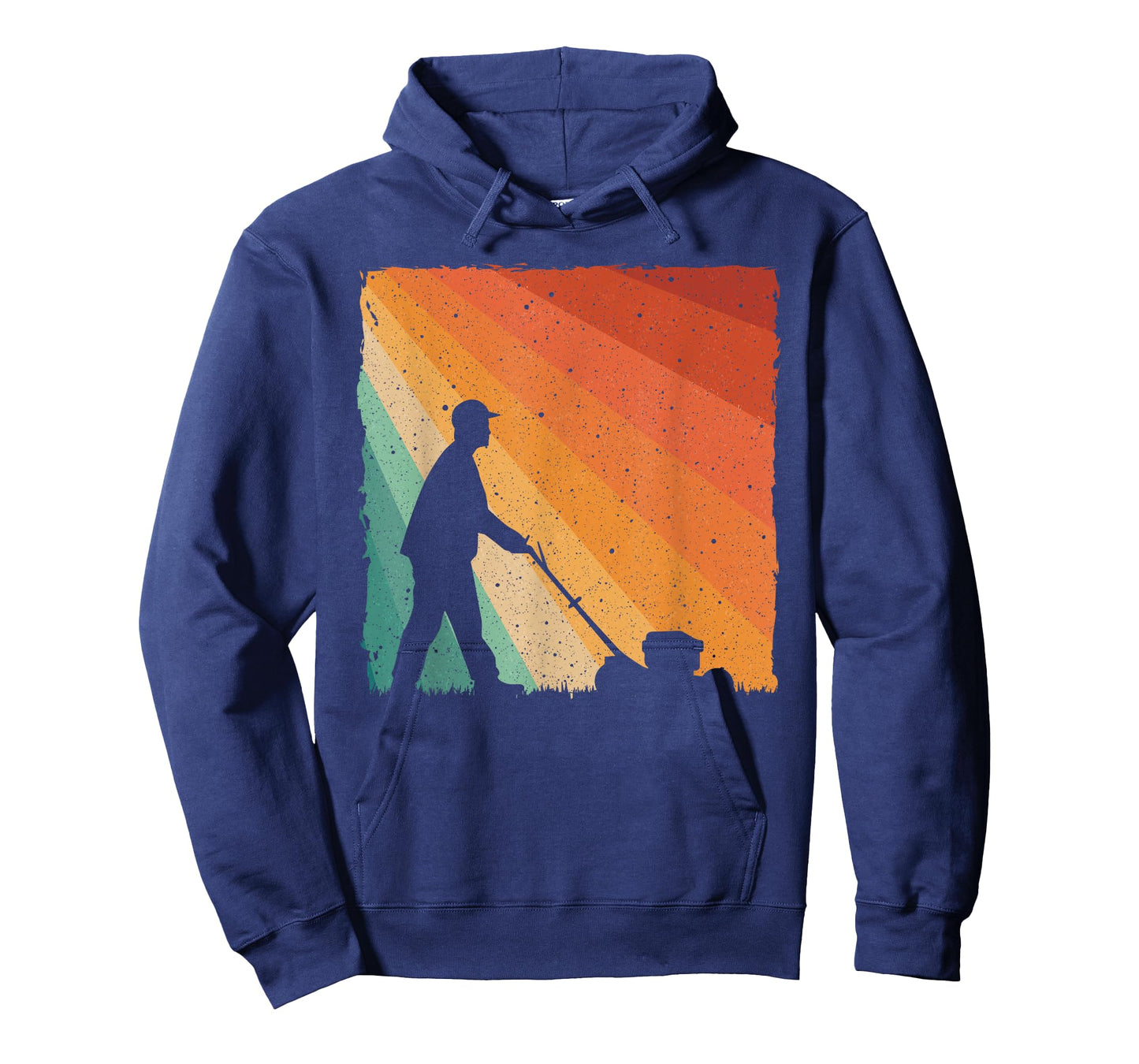 Cool Vintage Landscaper Art For Men Dad Lawn Mower Lawn Care T-Shirt