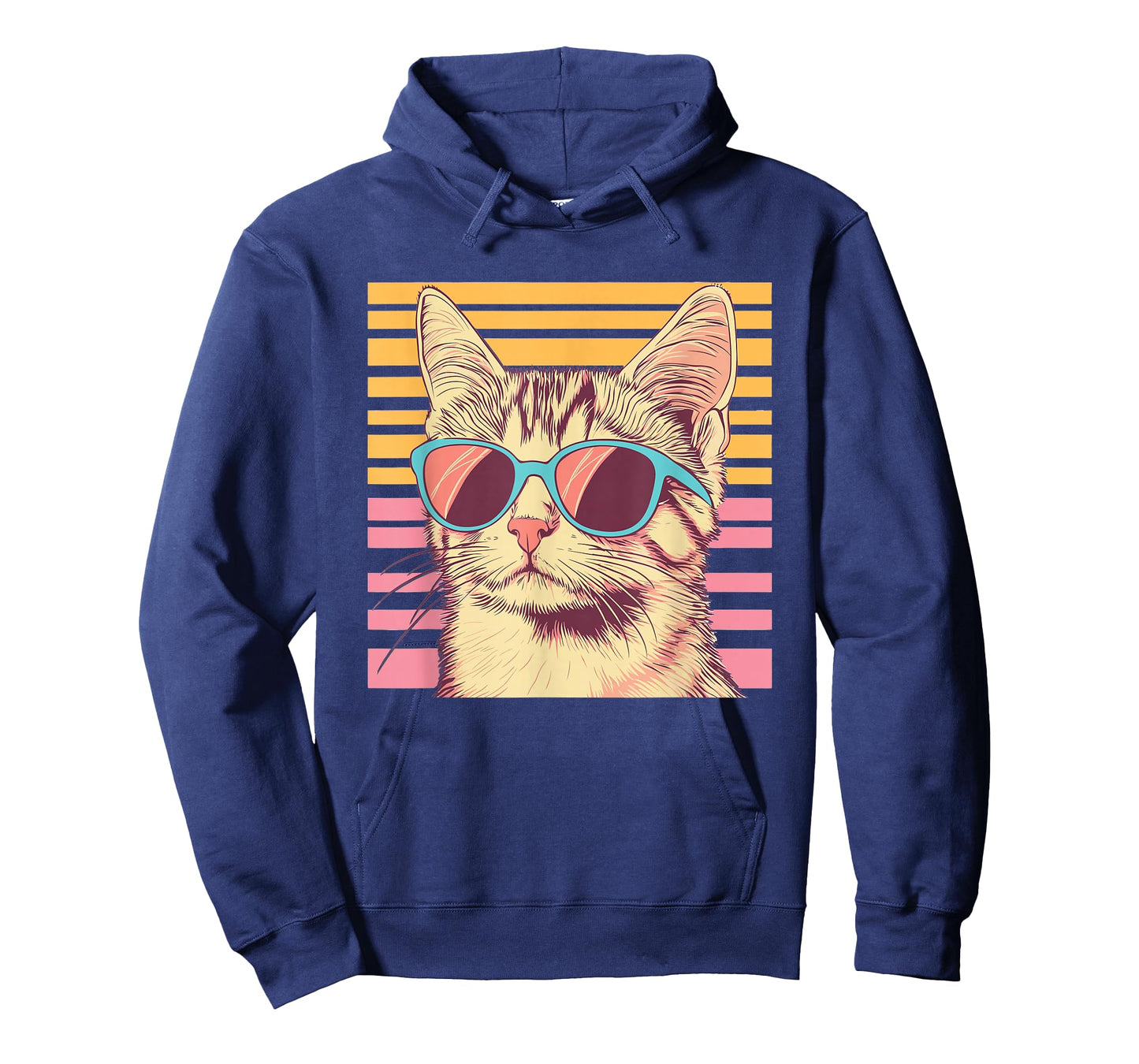 Retro Cat with Sunglasses I Kids Cat T-Shirt