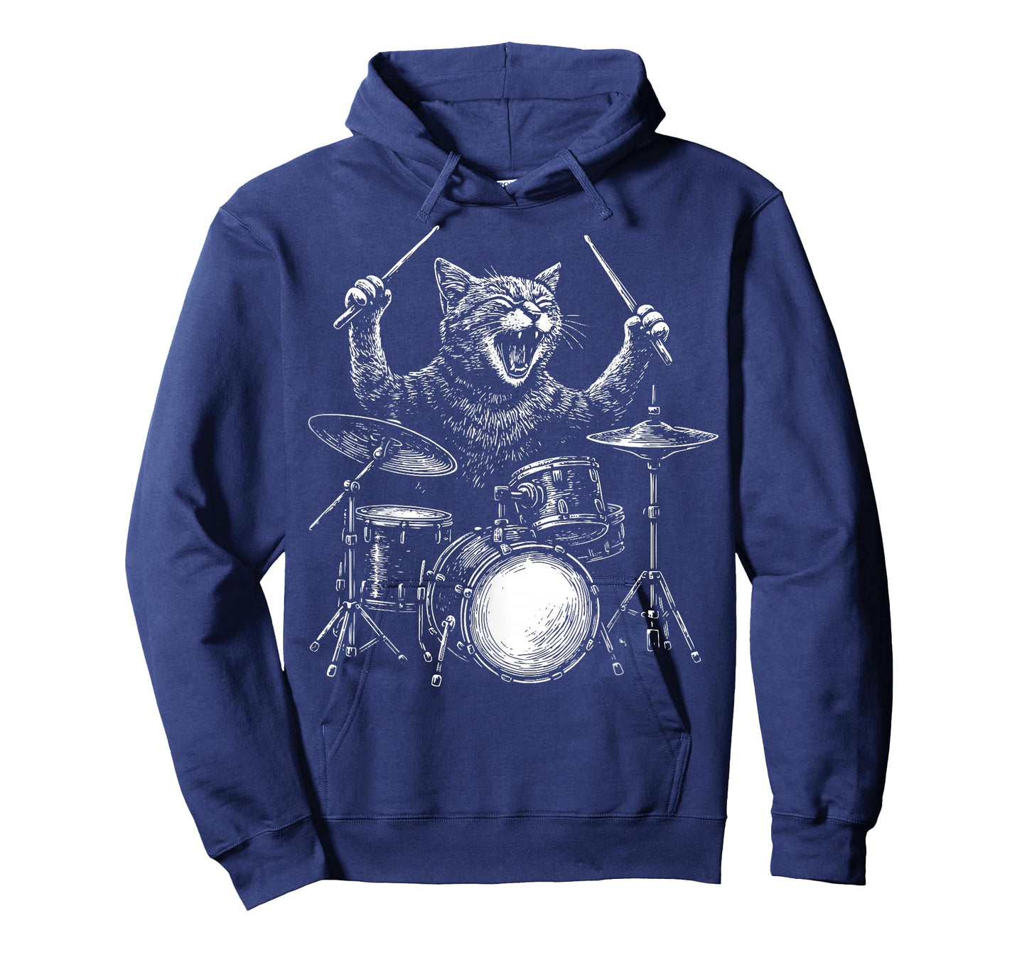 Cat Drummer T-Shirt