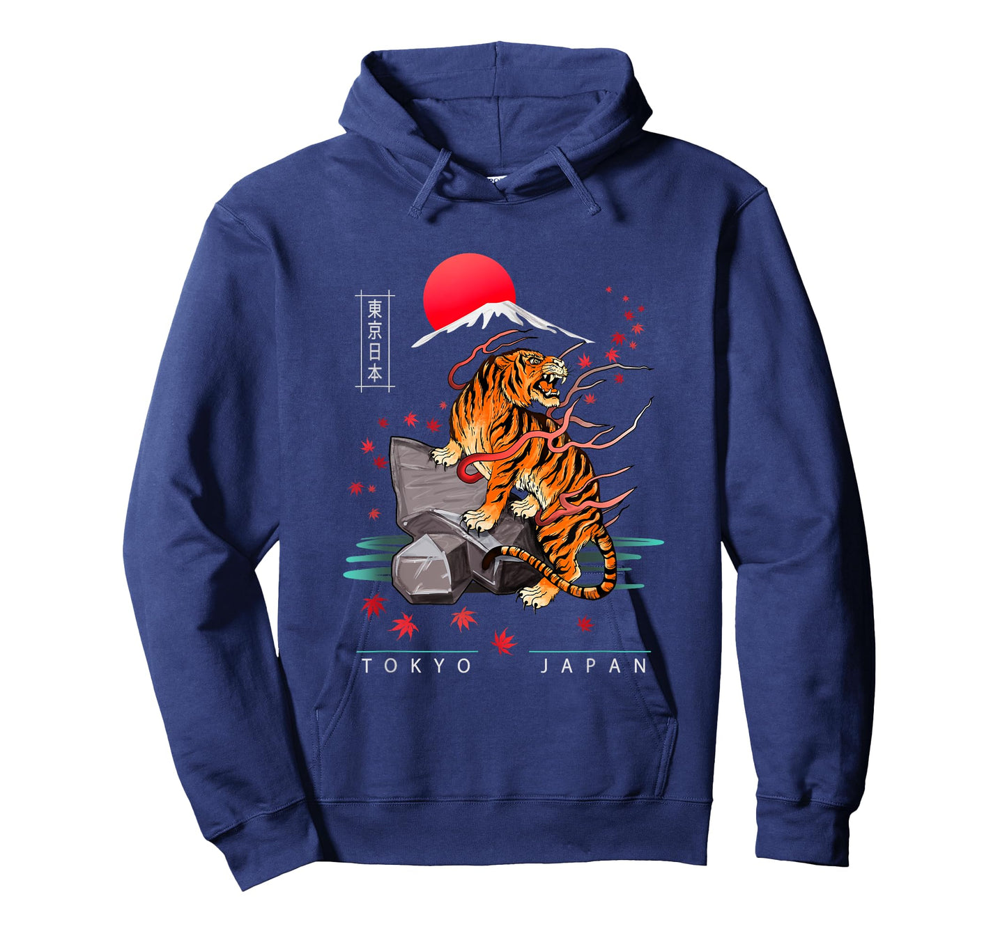 Japanese Tokyo Tiger Asian Zodiac Signs Retro 80’s T-Shirt