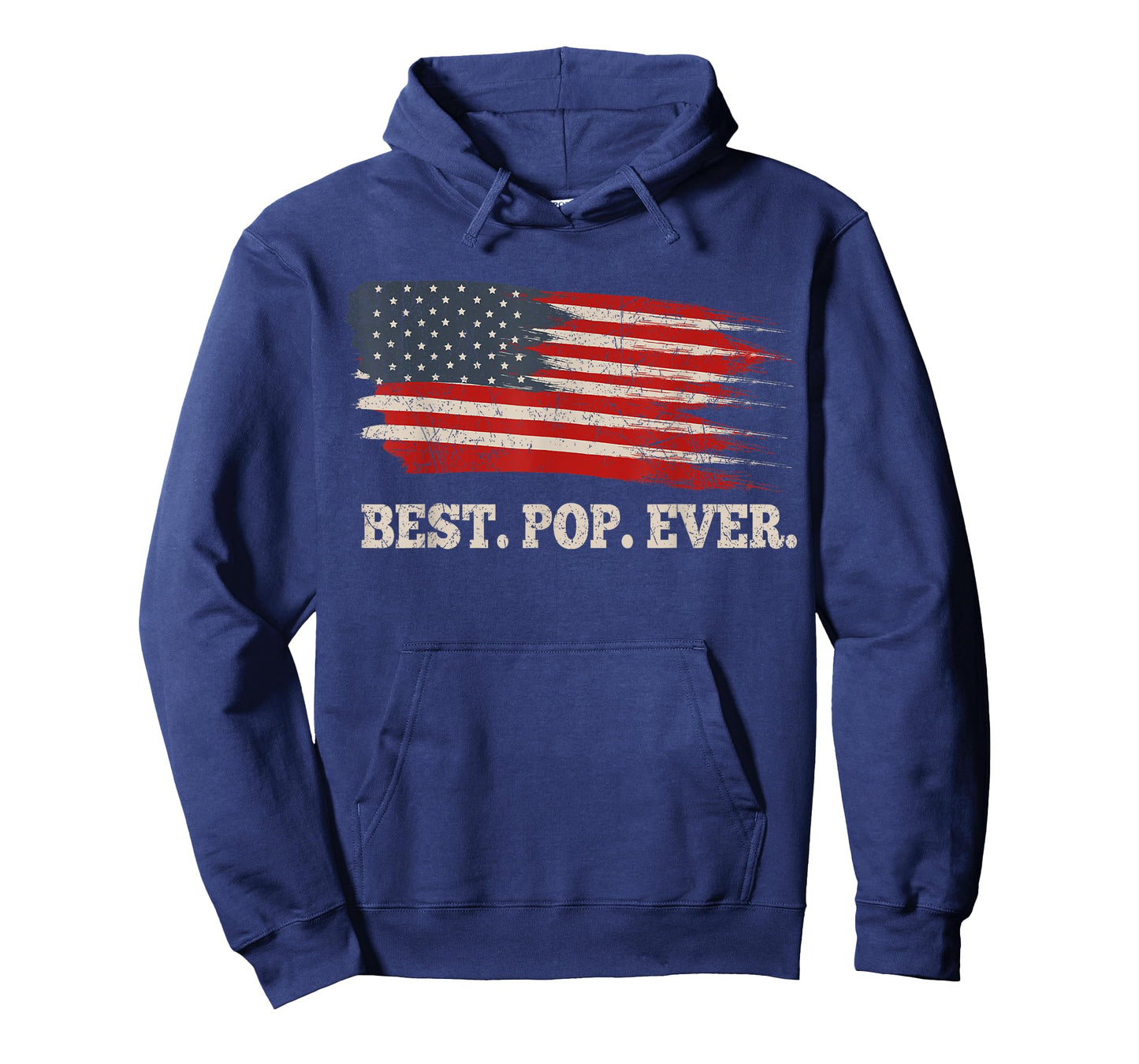 Best Pop Ever Shirt Vintage American Flag Gift T-Shirt