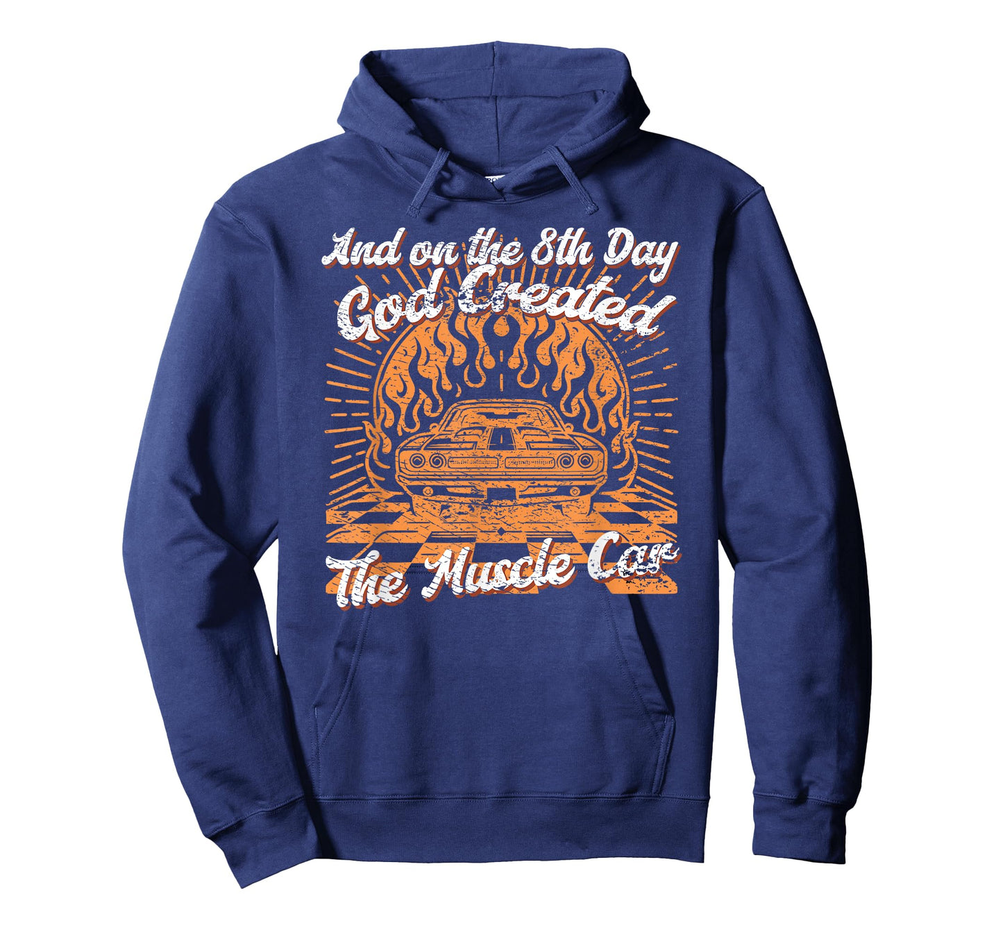 Vintage On The 8th Day God Created Muscle Cars T-Shirt