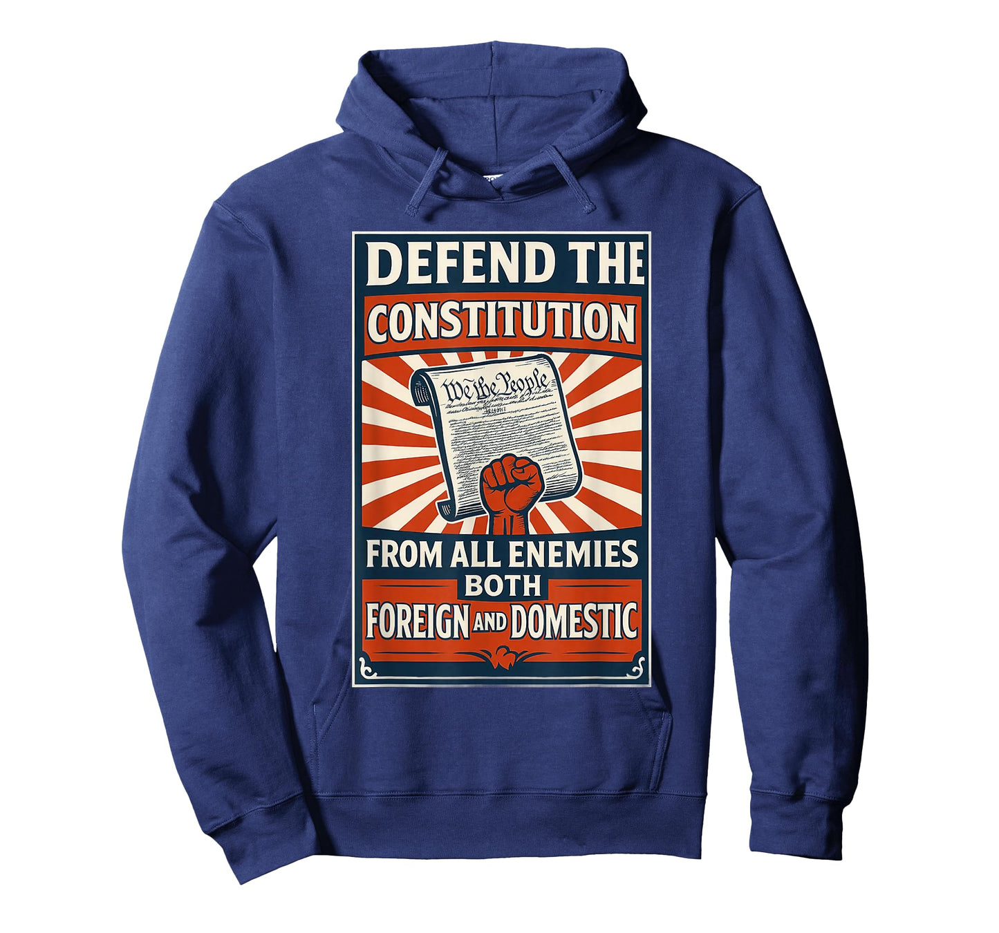 Defend The Constitution From All Enemies Both T-Shirt