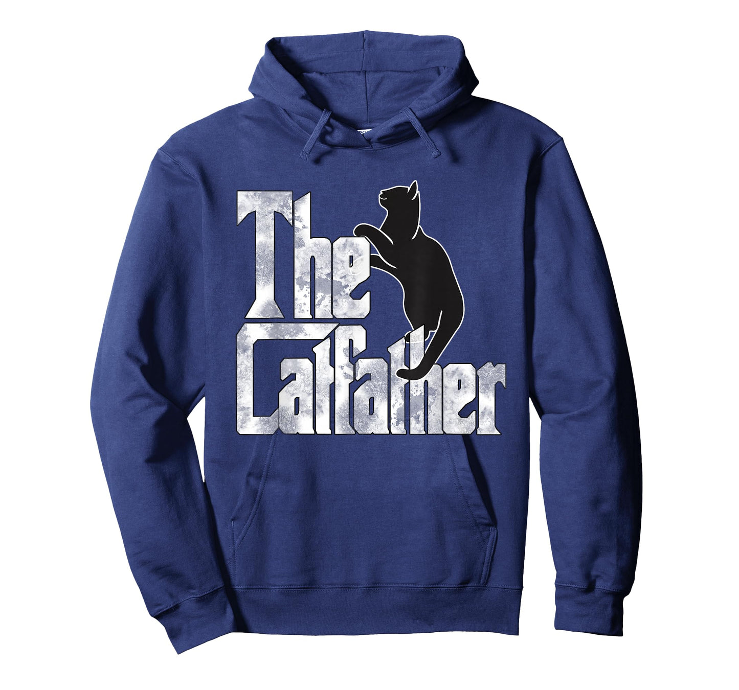 The Catfather Black Cat Father Mafia Whiskers Male Daddy T-Shirt