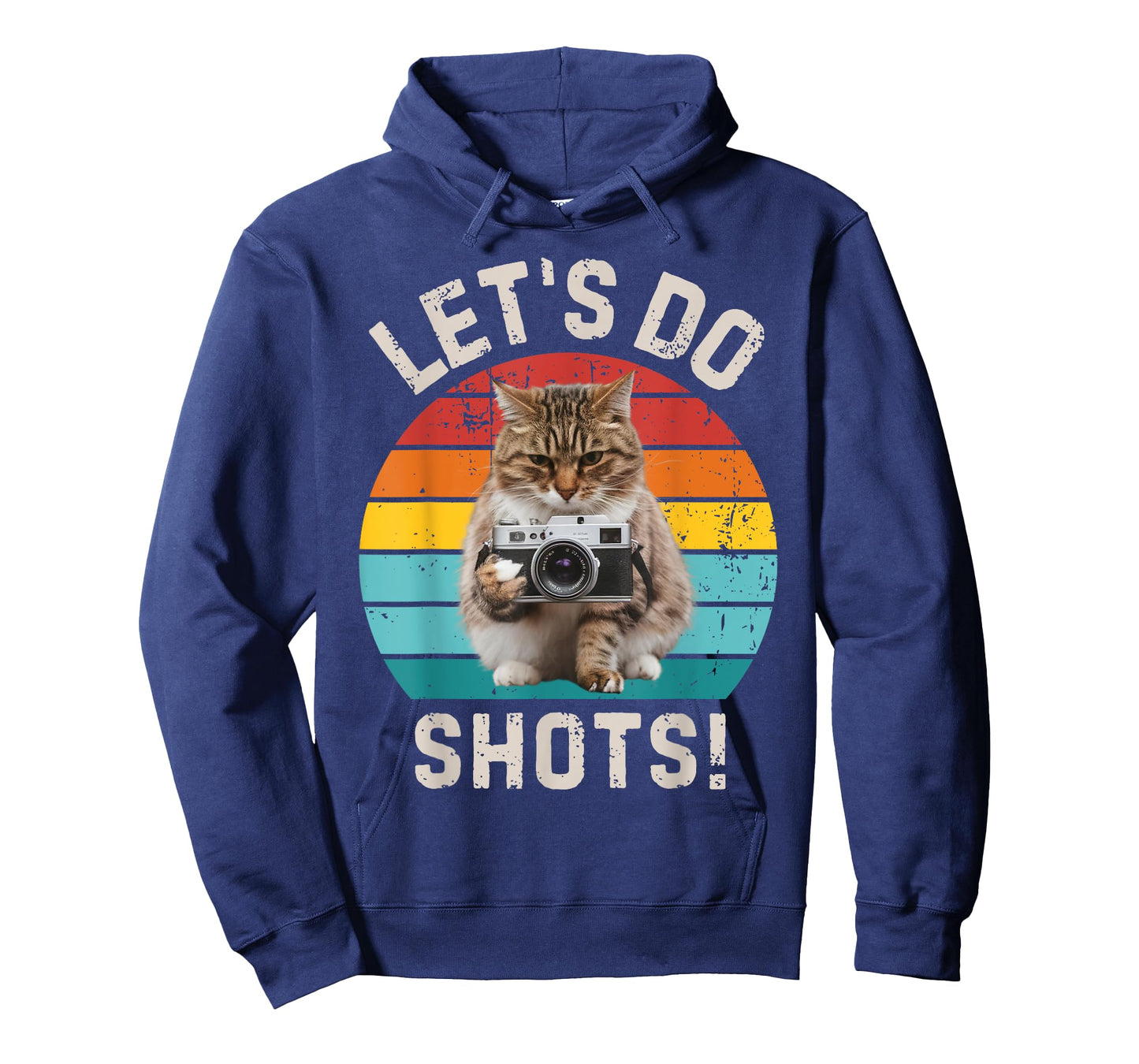 Funny Cat Camera Let's Do Shots Photography Photographer T-Shirt
