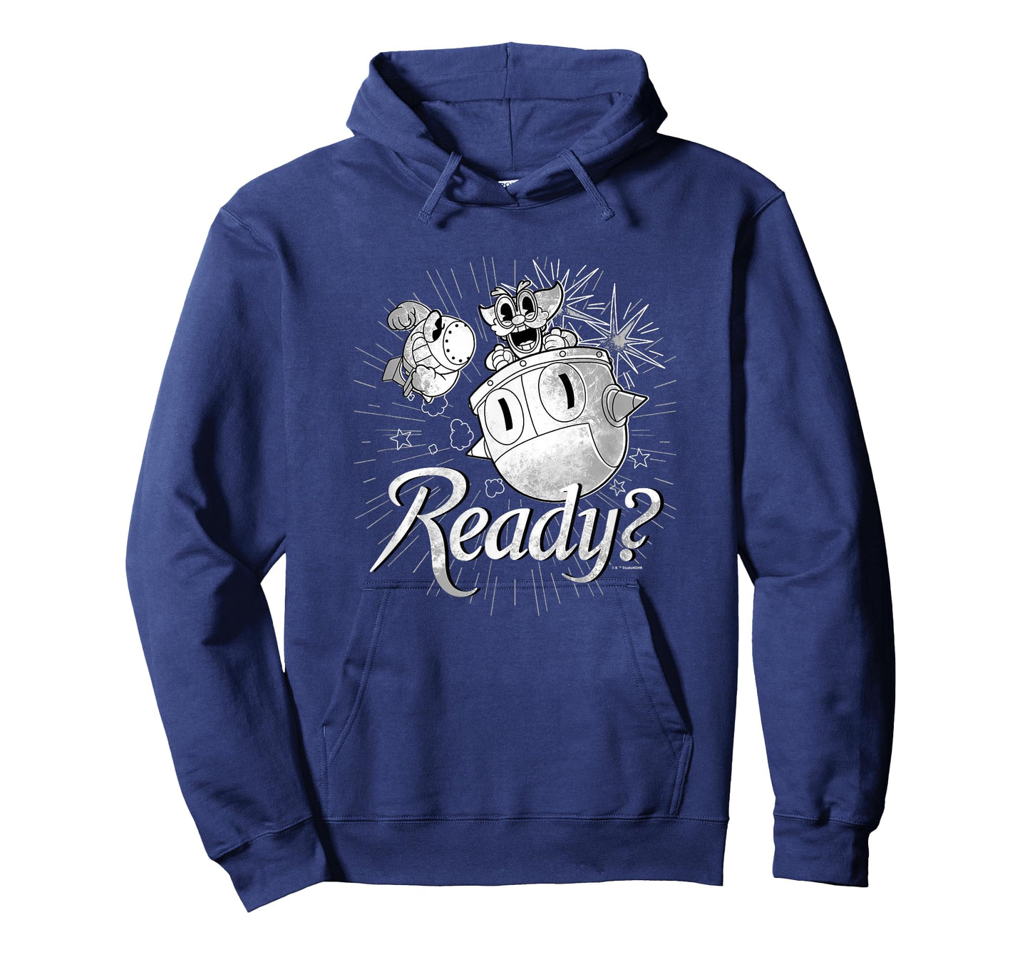 Cuphead Dr. Kahl's Robot Ready For Battle Retro Big Poster T-Shirt
