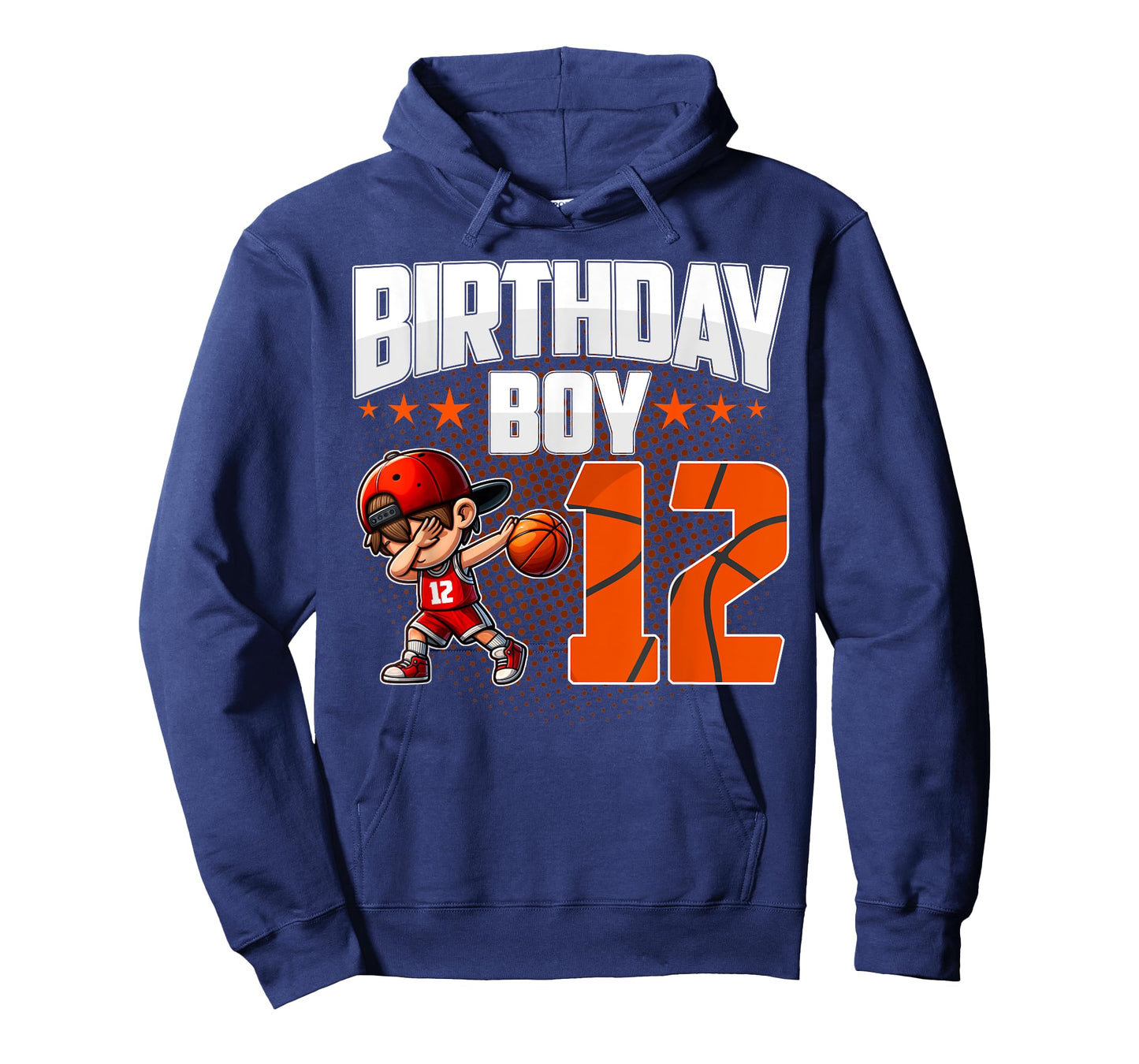12th Birthday Boy Basketball 12 Years Old Boy Birthday T-Shirt