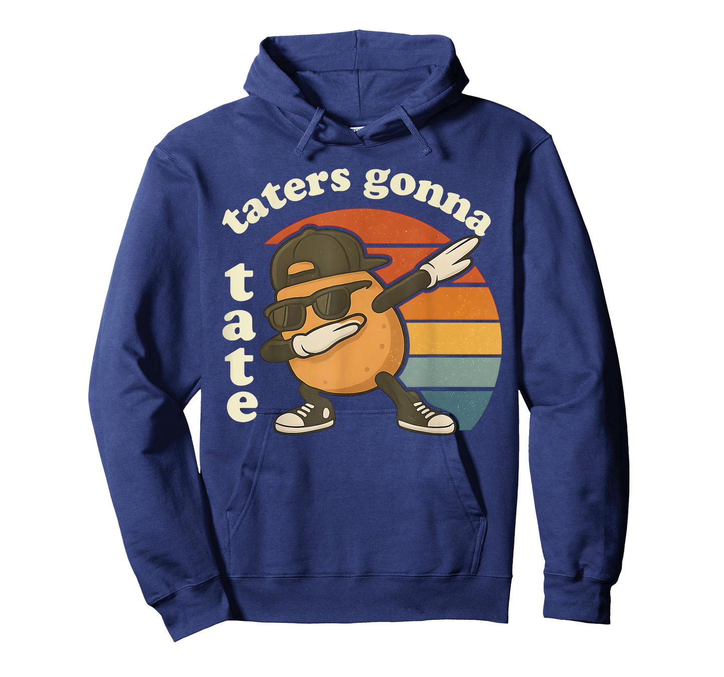 Funny Dabbing Potato Boys Kids Retro Vintage Food Meme Teen T-Shirt