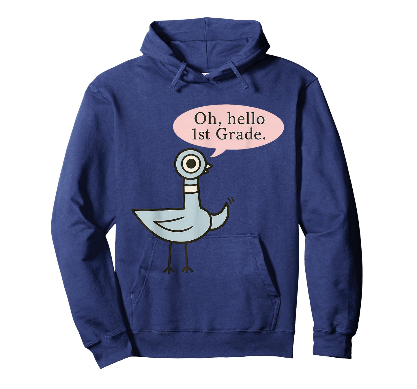 Oh Hello First Graders Cute Pigeon 1st Grade Teacher Funny T-Shirt